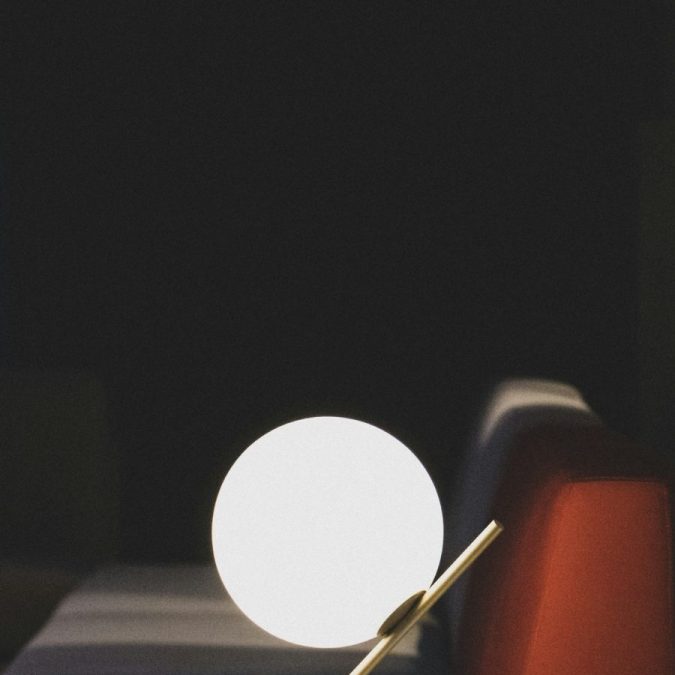 Alabaster Globe Lamp