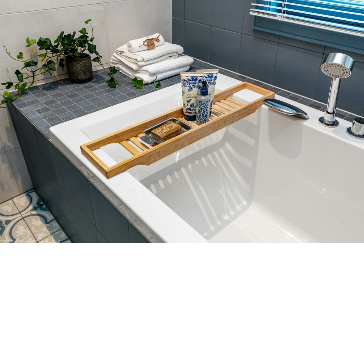 Bamboo Bath Caddy