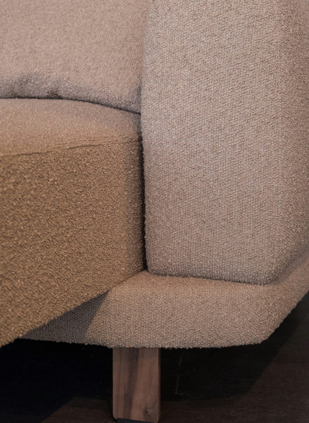 Bouclé Lumbar Cushion