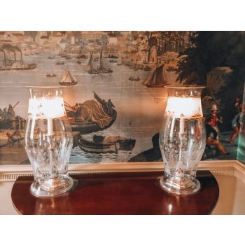 Brass Hurricane Lantern