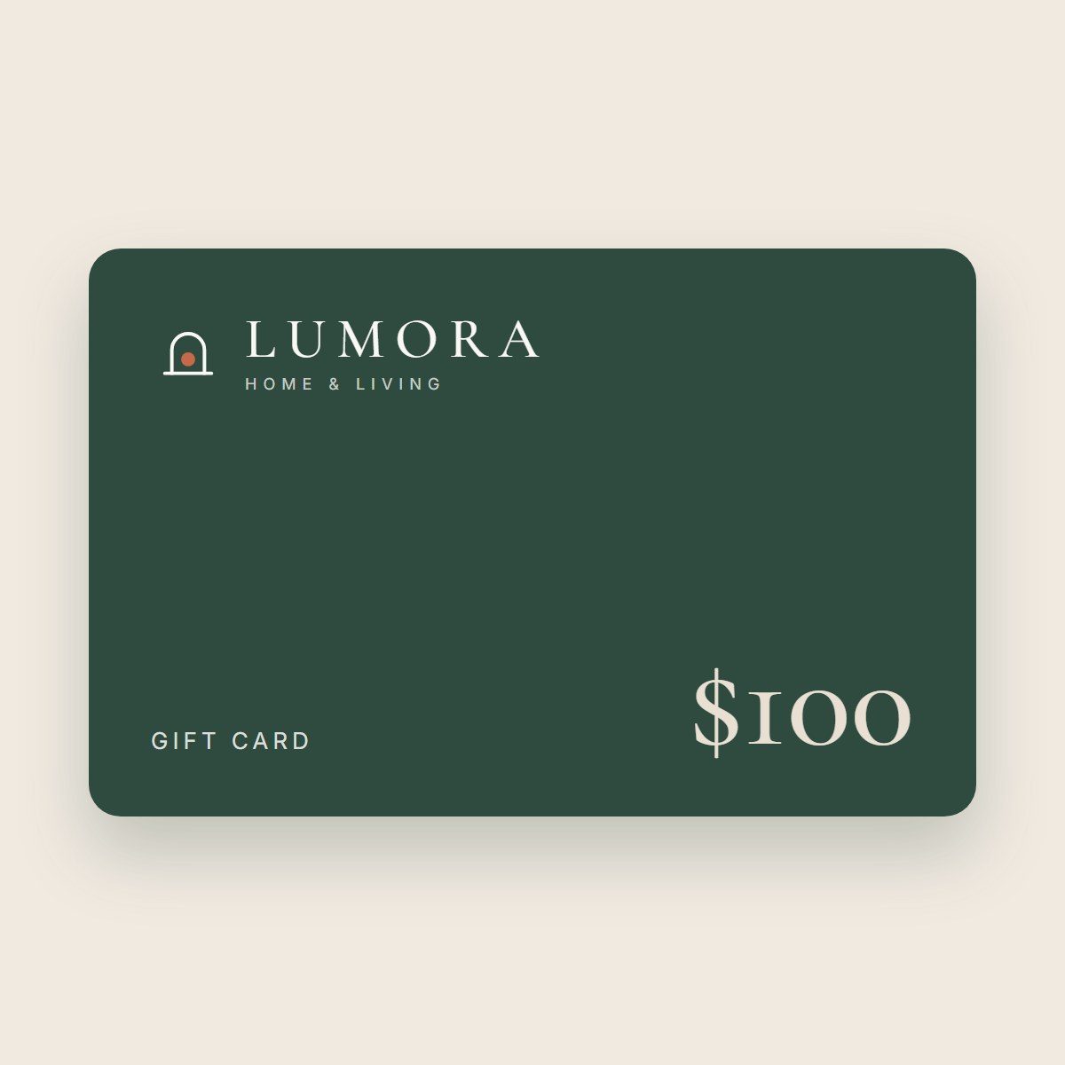 Lumora Gift Card $100