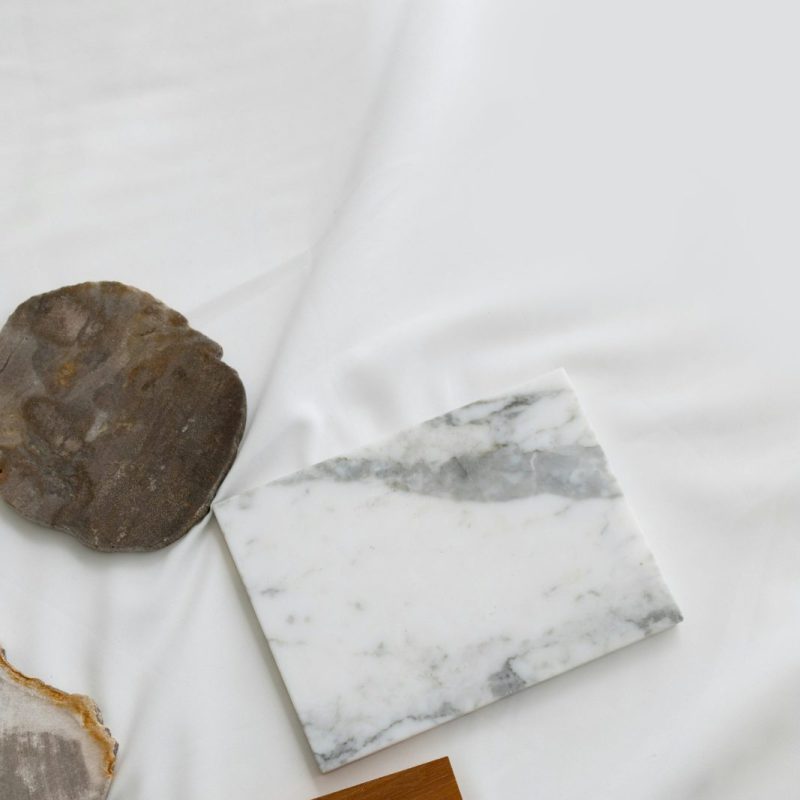 Marble & Wood Serving Board