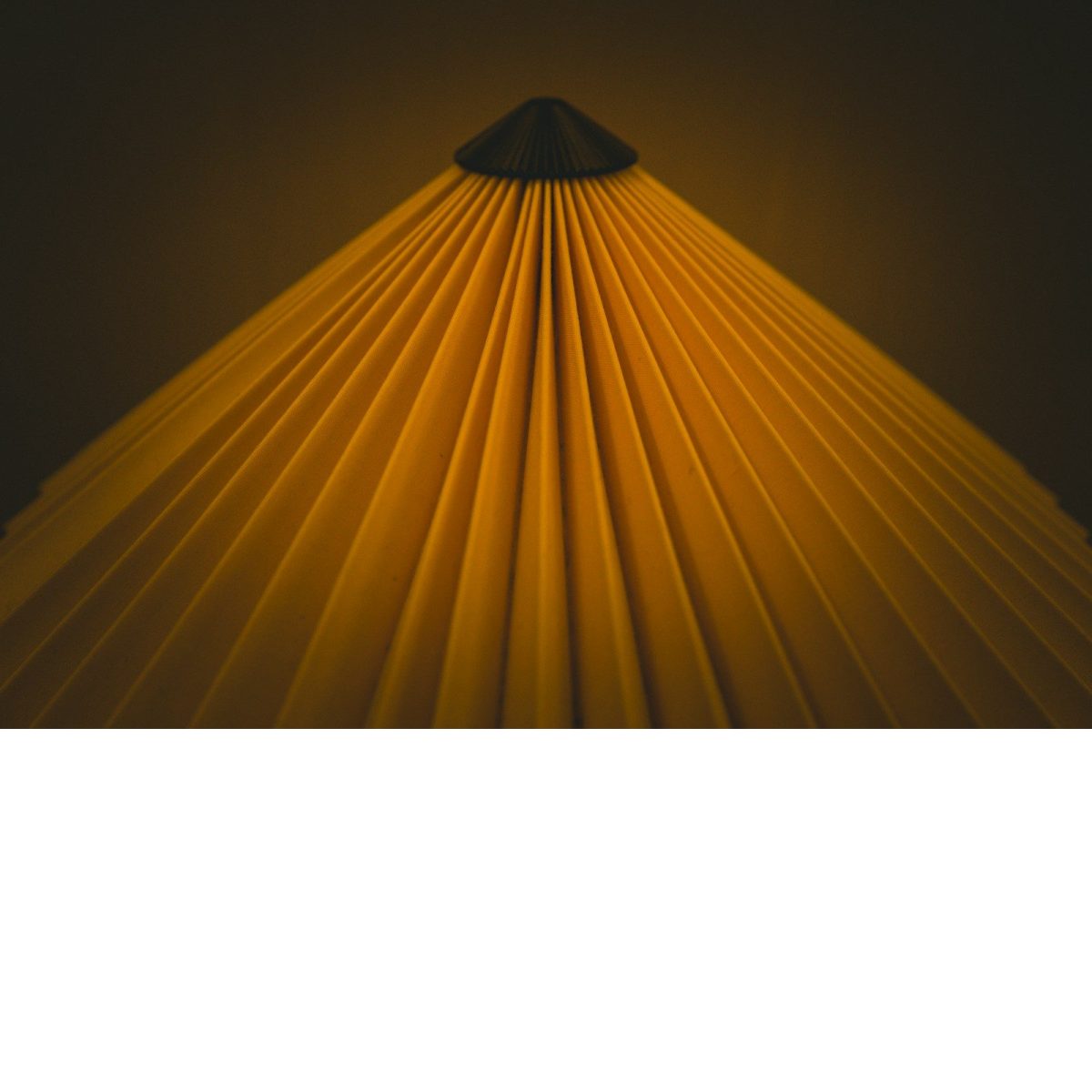 Pleated Paper Pendant