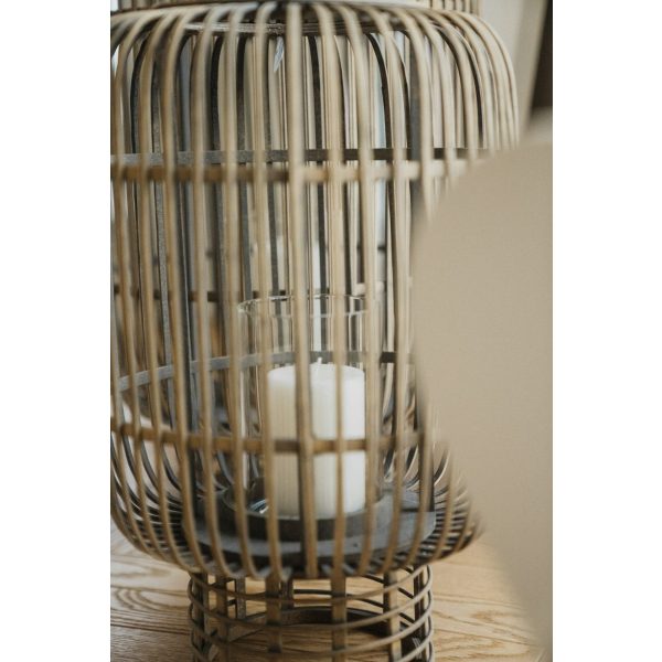 Rattan Candle Lantern