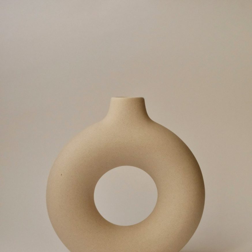 Sculptural Loop Vase
