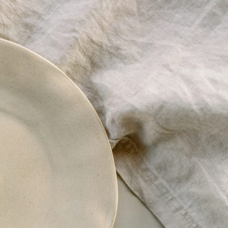Terracotta Rim Side Plates, Set of 4