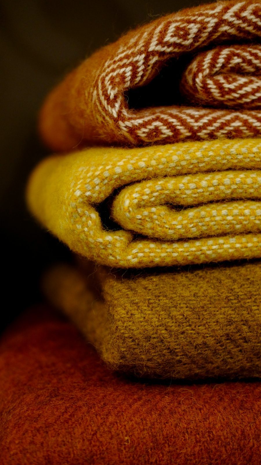 Herringbone Wool Throw